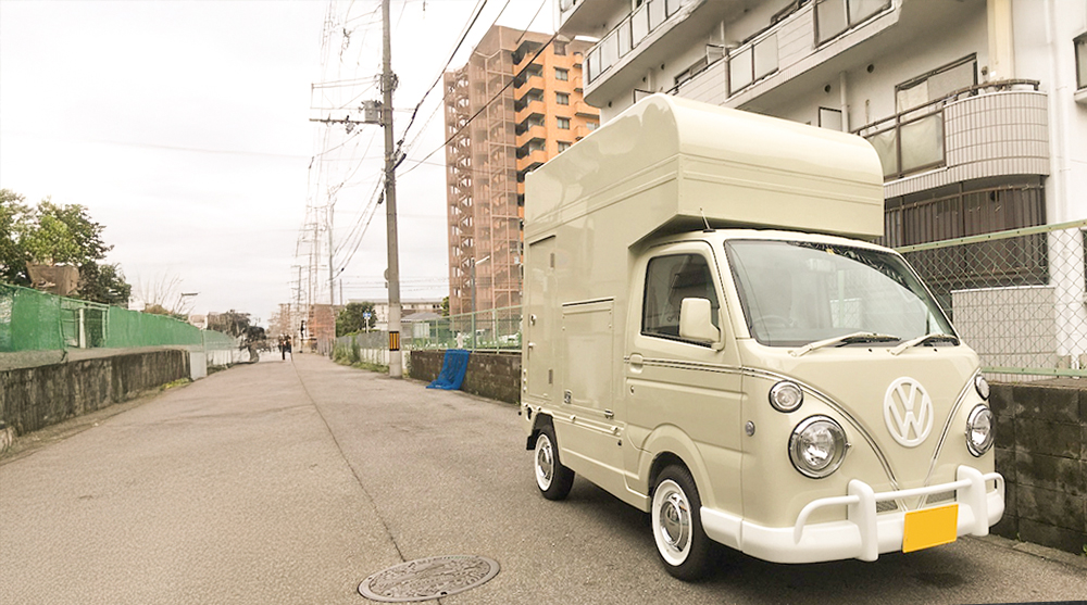 施工実例キッチンカー２画像