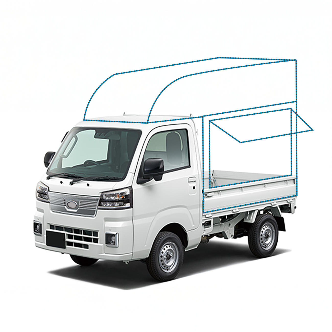 軽トラック設計イメージ画像