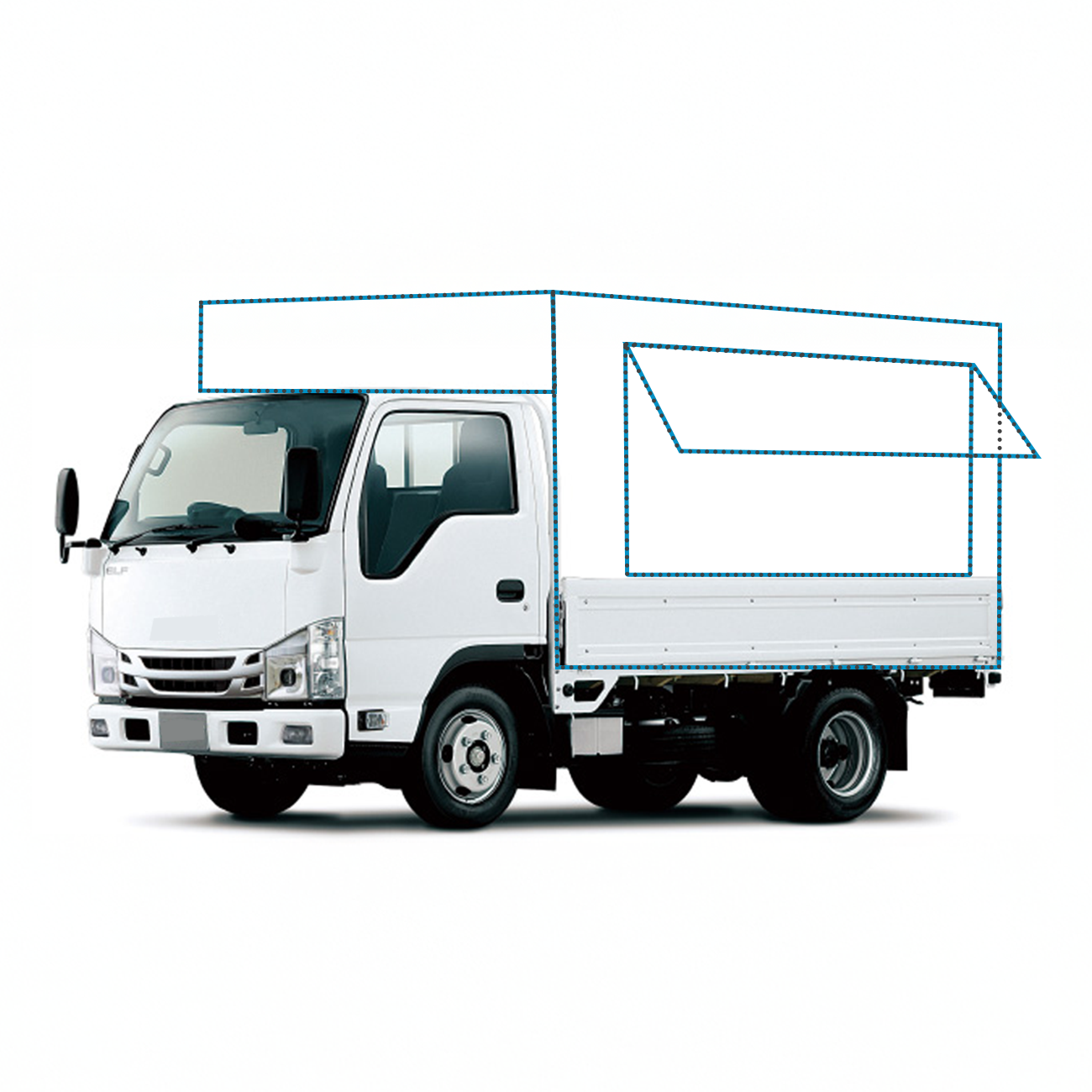 １.５tトラック設計イメージ画像